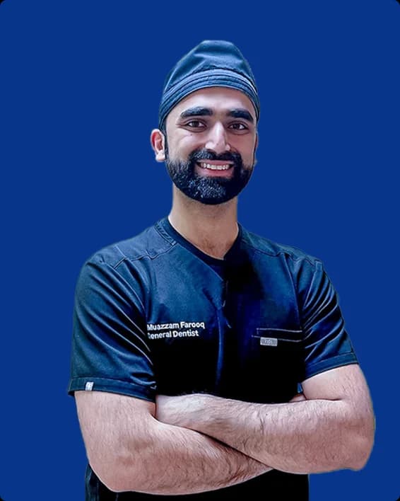 Portrait image of Dr. Muazaam Farooq - Dentist